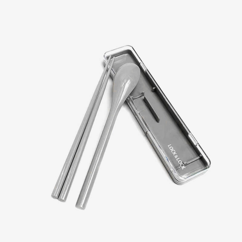 Bộ muỗng đũa nhựa LocknLock nhỏ gọn dễ dàng mang theo - LLC115, , large image number null